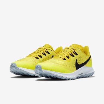 Nike Air Zoom Pegasus 36 Trail - Női Futócipő - Sárga/Sárga/Citrom/Fekete